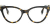 FF Diamonds Havana Cat Eye Eyeglasses - 54-18-145