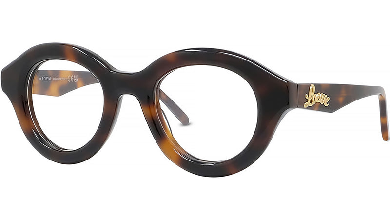 Curvy Tortoise Round Eyeglasses