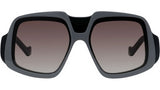 Anagram Black Geometric Sunglasses