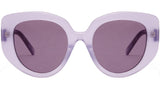 Curvy Pink Butterfly Sunglasses