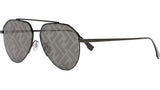 Fendi Travel Ruthenium Pilot Sunglasses