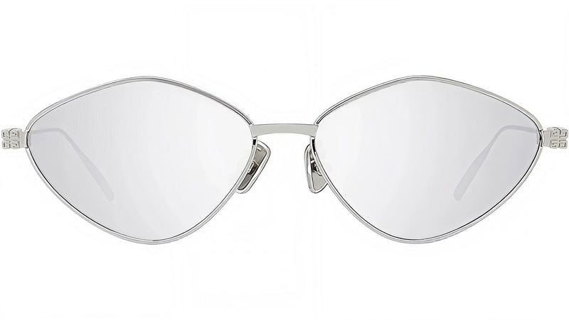 GV Speed Solid Black Geometric Sunglasses