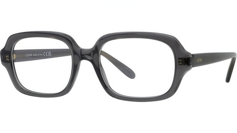 Slim Grey Square Eyeglasses