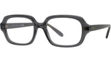 Slim Grey Square Eyeglasses