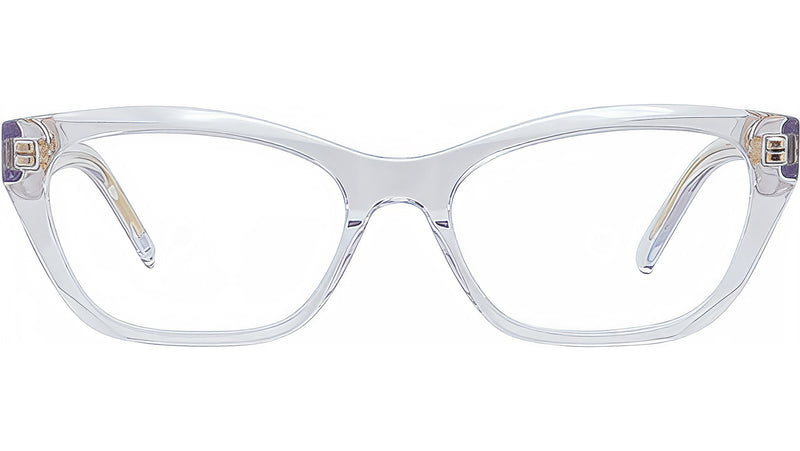 GV Day Crystal Transparent Cat Eye Eyeglasses