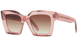 CELINE 3 Dots Rose Rectangular Sunglasses