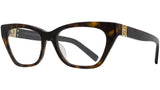 4G Havana Cat Eye Eyeglasses