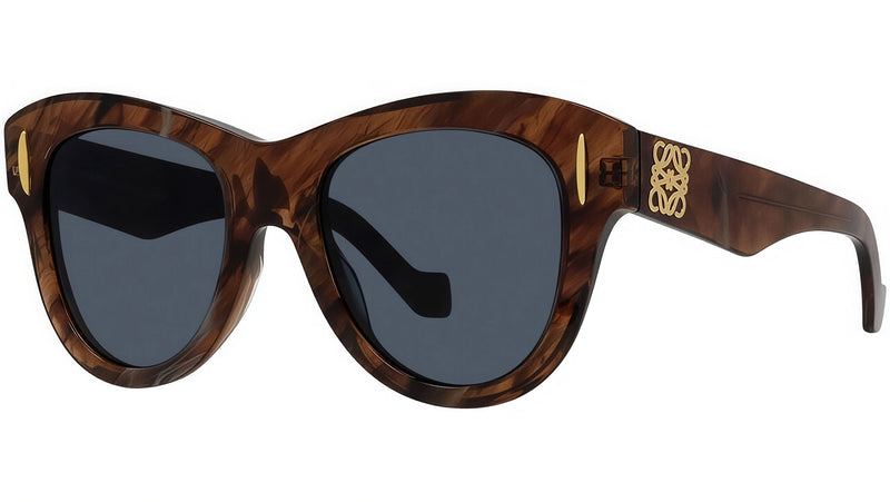 Anagram Brown Geometric Sunglasses