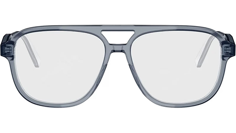 DiorBotanicaO A1I Shiny Blue Pilot Eyeglasses