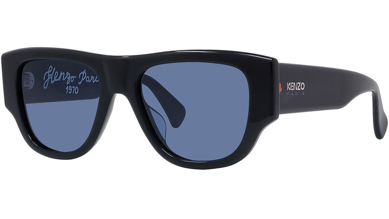 1970 Black Geometric Sunglasses