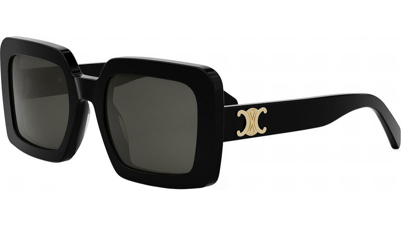 Triomphe Black Square Sunglasses
