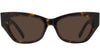 4G Havana Cat Eye Sunglasses - 55-19-130