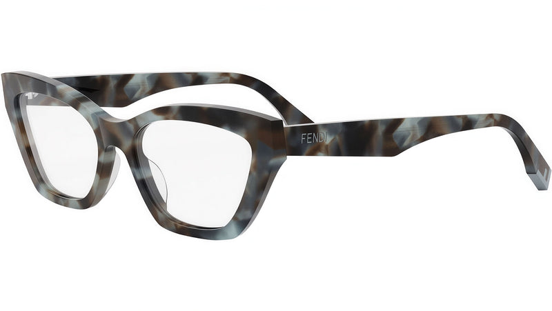 Fendi Way Havana Cat Eye Eyeglasses