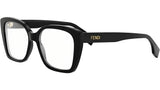 Lettering Black Butterfly Eyeglasses