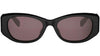 CELINE 3 Dots Black Rectangular Sunglasses - 54-19-140