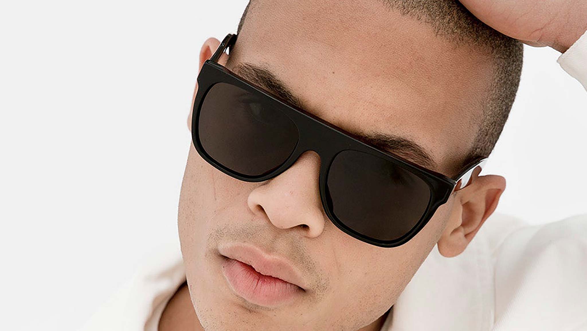 Occhiali Da Sole Flat Top Locs 9058 - Stile Gangster/Cholo Lowrider Occhiali Da Sole Flat Top Locs 9058 - Stile Gangster/Cholo Lowrider