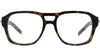 GV One Havana Geometric Eyeglasses - 53-18-145
