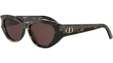 DiorGlow B1I Havana Cat Eye Sunglasses