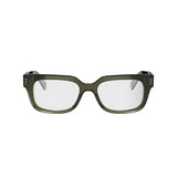 CELINE 3 Dots HD Green Rectangular Eyeglasses