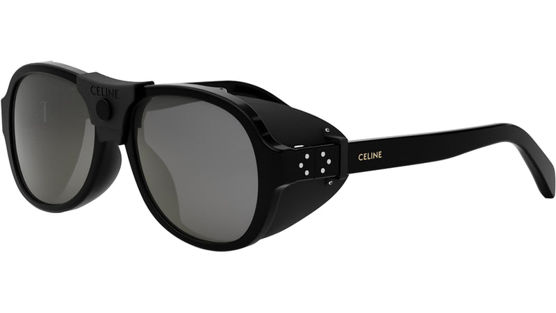 Apres Ski Capsule Black Aviator Sunglasses