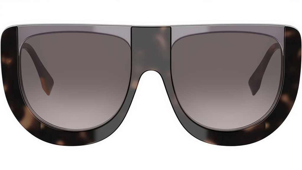 Occhiali da sole Fendigraphy FE40203I 20B Grigio Avana  display picture 1