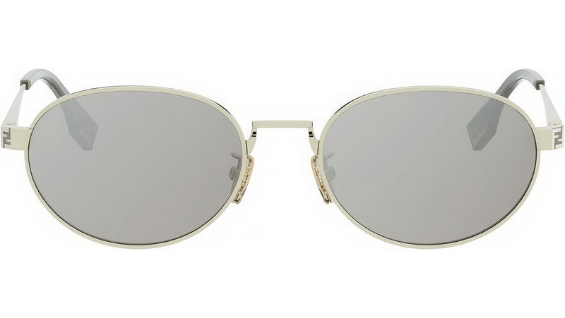 Fendi Sky Light Gold Oval Sunglasses