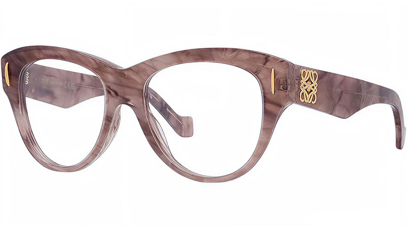Anagram Brown Round Eyeglasses