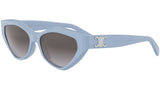 Triomphe Blue Cat Eye Sunglasses