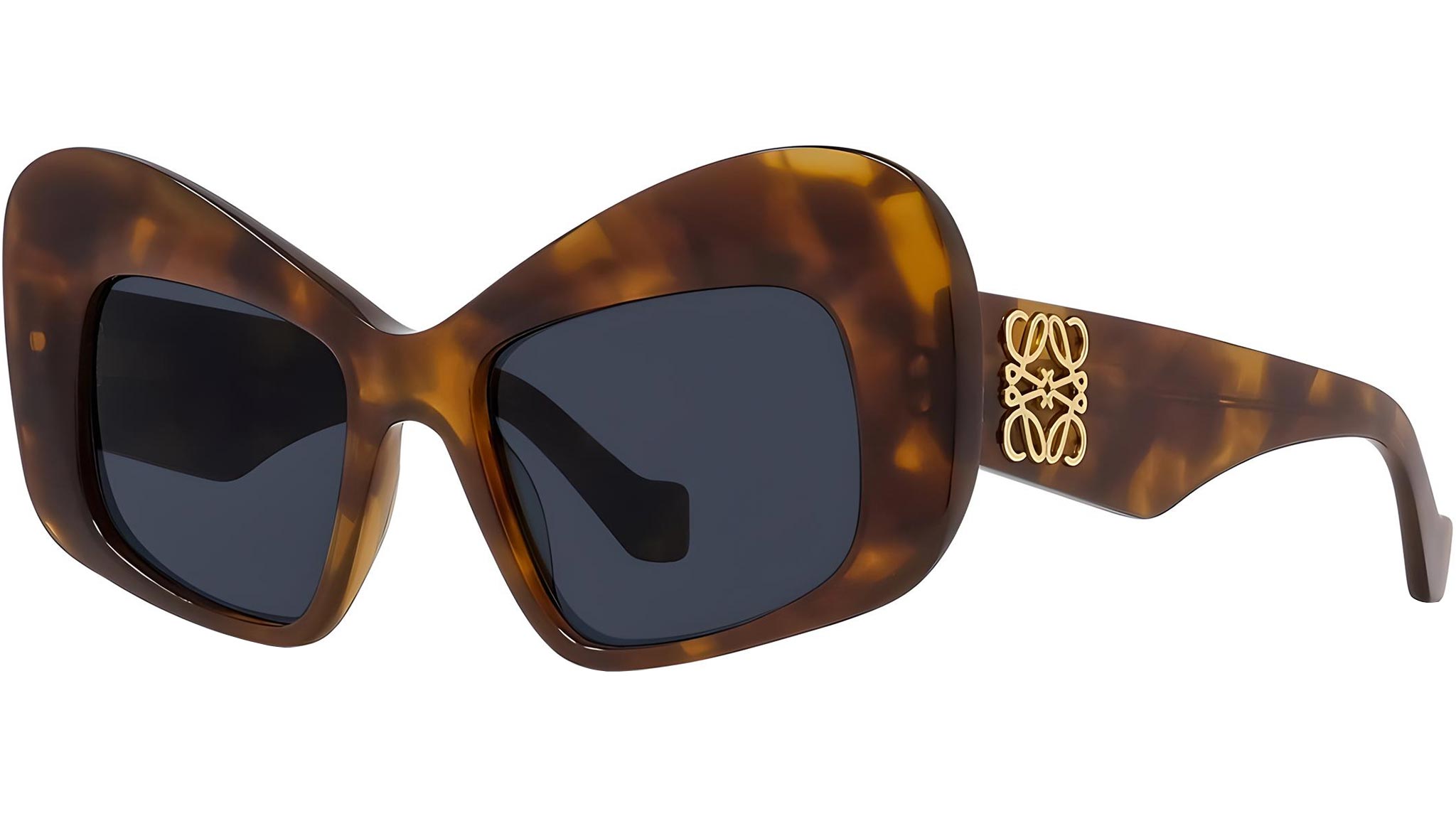 Anagram Havana Butterfly Sunglasses LW40128I 53V