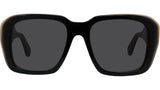 Signature Black Square Sunglasses