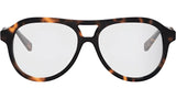 CELINE Thin Tortoise Pilot Eyeglasses