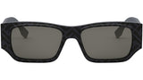 FF Squared FF Black Square Sunglasses