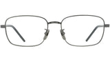 Titanium Ruthenium Rectangular Eyeglasses