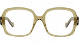 Anagram Green Square Eyeglasses