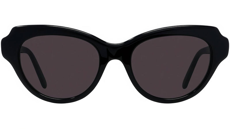 Slim Black Cat Eye Sunglasses