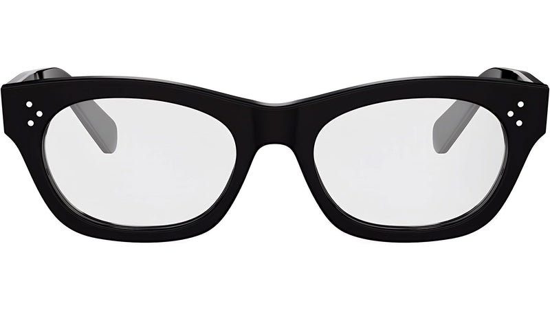 CELINE 3 Dots Black Cat Eye Eyeglasses