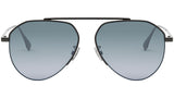 Fendi Travel Silver Pilot Sunglasses