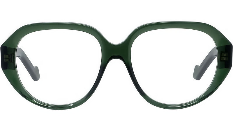 Anagram Green Geometric Eyeglasses