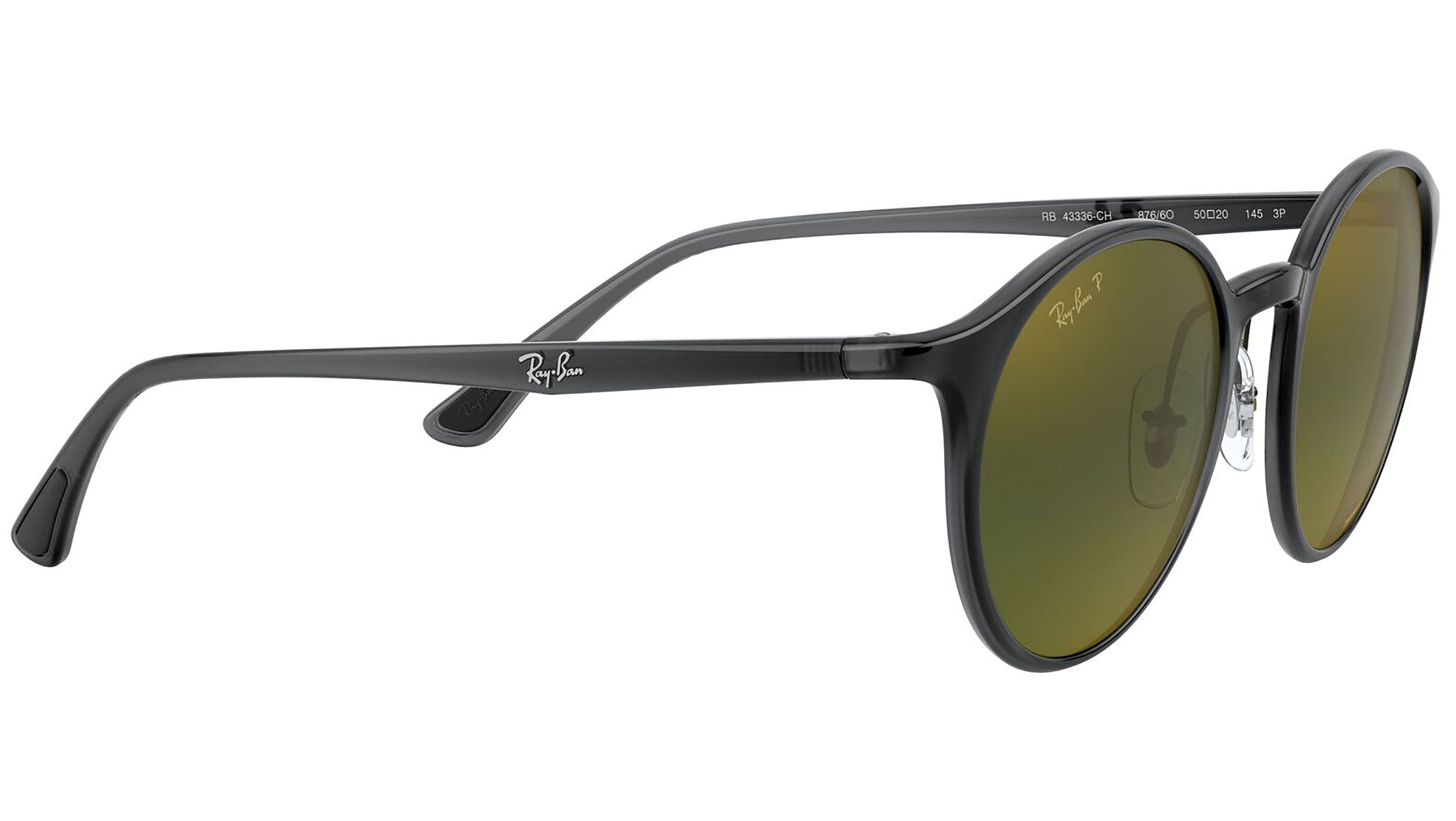 RB4336CH Chromance transparent grey – Ottica Rucco