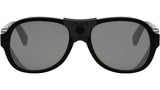 Apres Ski Capsule Black Aviator Sunglasses