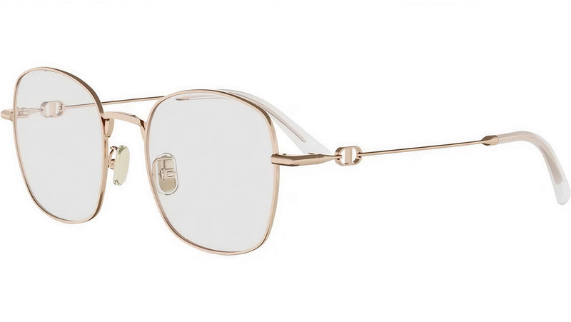 Petit CDO S1U Rose Gold Squared Eyeglasses