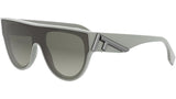 Fendi First Green Geometric Sunglasses