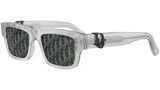 Dior Oblique S3I Crystal Squared Sunglasses