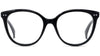 Boke Flower Black Butterfly Eyeglasses - 54-18-145