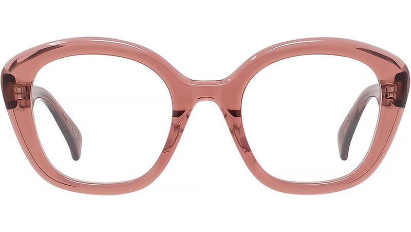 1970 Rose Geometric Eyeglasses