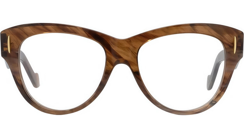 Anagram Brown Round Eyeglasses
