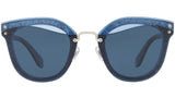 MU 03TS SRM1V1 transparent blue / glitter