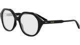 CELINE Thin Black Geometric Eyeglasses