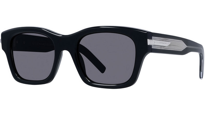 GV One Black Geometric Sunglasses
