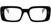 CELINE 3 Dots Black Rectangular Eyeglasses - 51-20-140